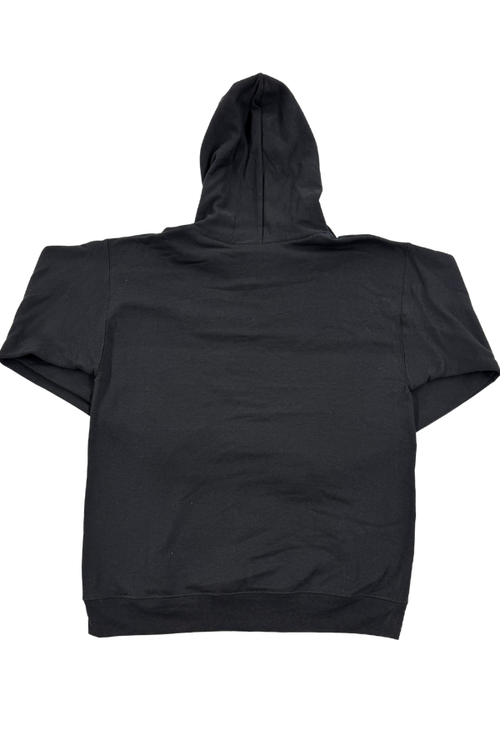 Black Andrews Collegiate Gold Outline Hoodie