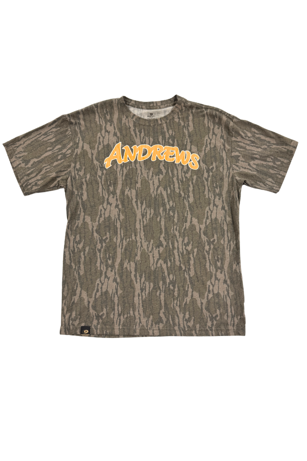 Andrews Mossy Oak Short Sleeve T-Shirt