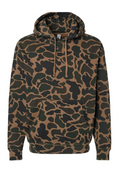 Duck Camo Hooded Pullover Sweatshirt