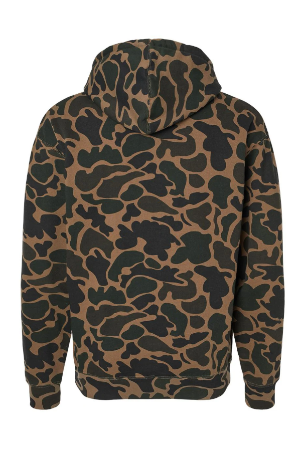 Duck Camo Hooded Pullover Sweatshirt